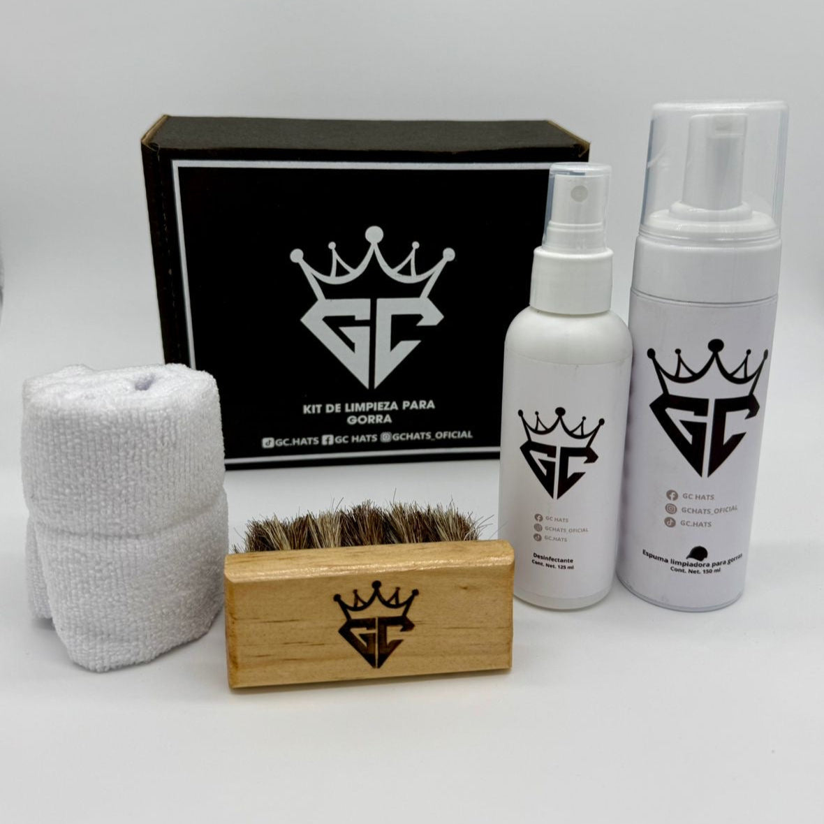 Kit limpiador para gorras y calzado
