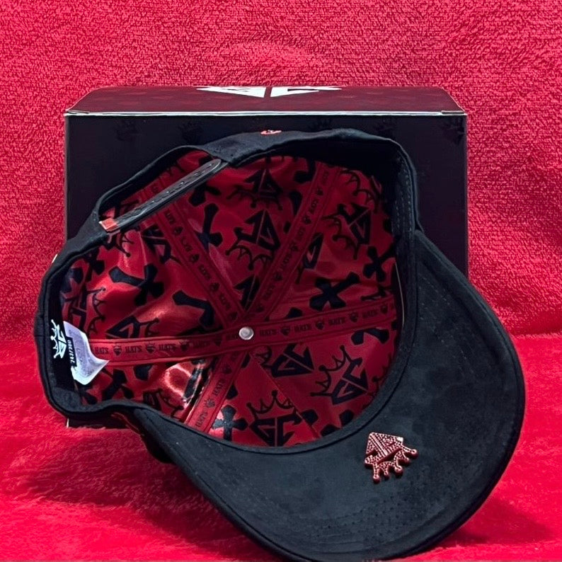 Gorra GC Hats LA Chrome Cruces Rojas FULL SET - Palashop