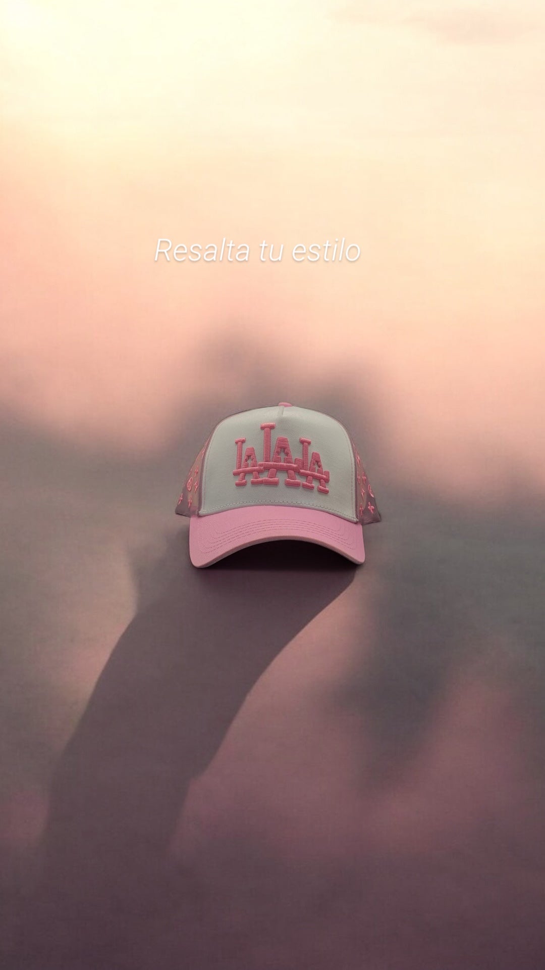 Gorra Rude Awakenings LALALA Rosa