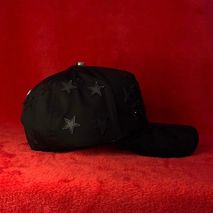Gorra Barbas Hats X Rich The Kid Rich Forever Black - Palashop