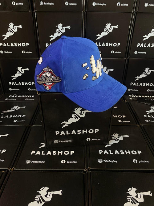 31 Hats LA clouds Azul
