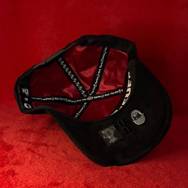 Gorra Barbas Hats X Rich The Kid Rich Forever Black - Palashop