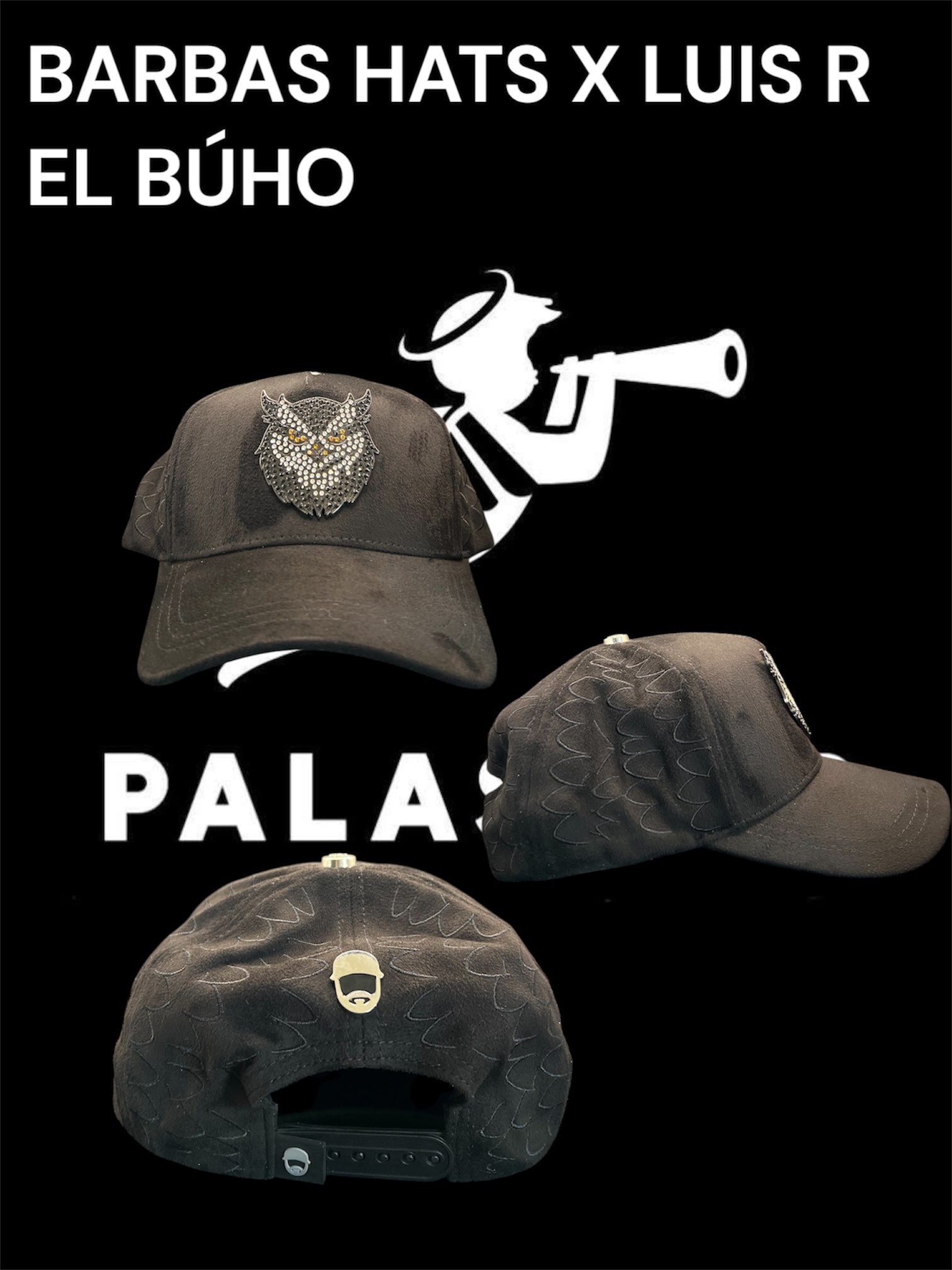 Barbas Hats x Luis R (El búho)