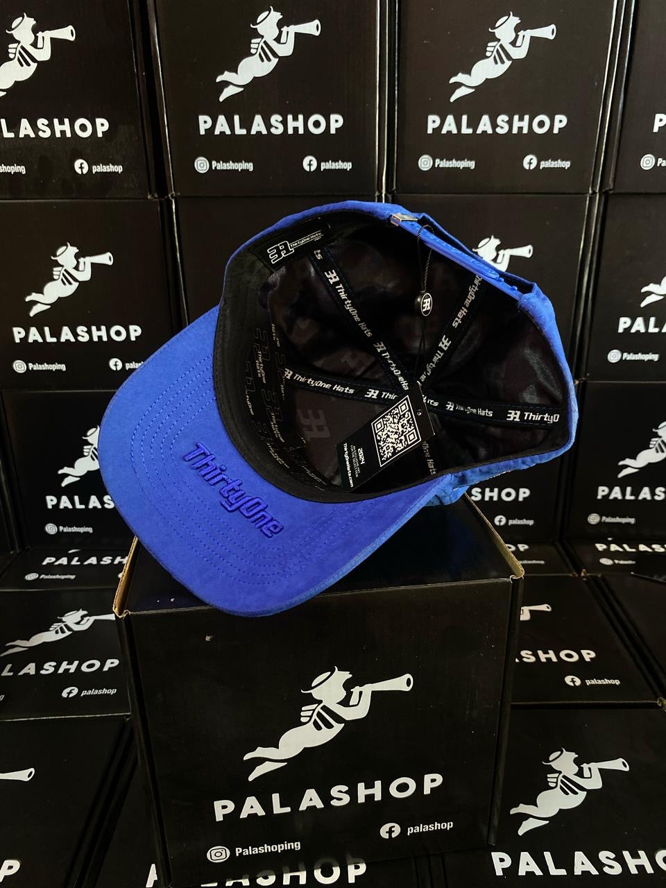 31 Hats LA clouds Azul